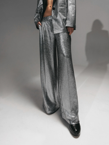 Opra Almas Silver Low Waist Pants