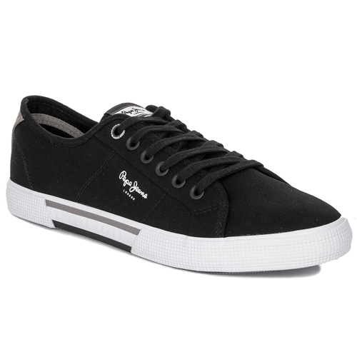 Pepe Jeans Brady Men Basic Black trainers