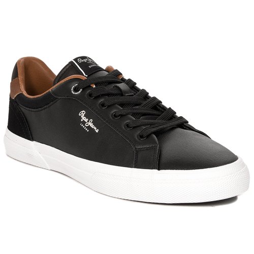 Pepe Jeans Kenton Court Black Sneakers