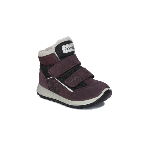 Primigi children's velcro suede leather Scamosc/T.Tecnic/Vino boots