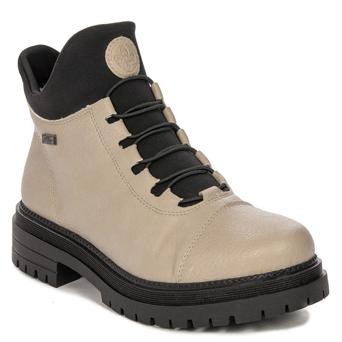 Rieker Boots women's beige insulated boots