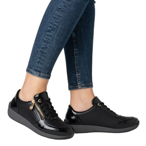 Rieker Women's Black Low Shoes