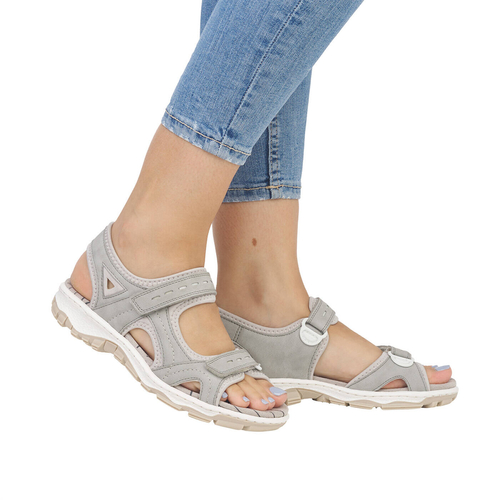 Rieker Women's Grey Sandals