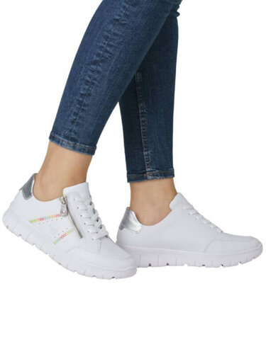 Rieker Women's White Sneakers