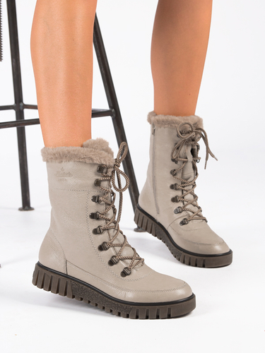 Rieker Y3405-60 Warned Beige Boots