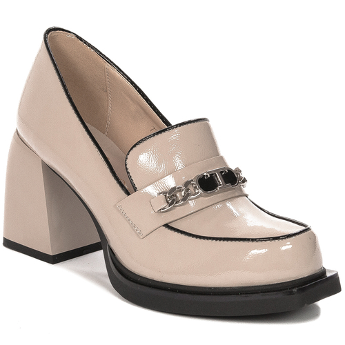 S.Barski D&A MR870-7259 Beige  Women's Pumps