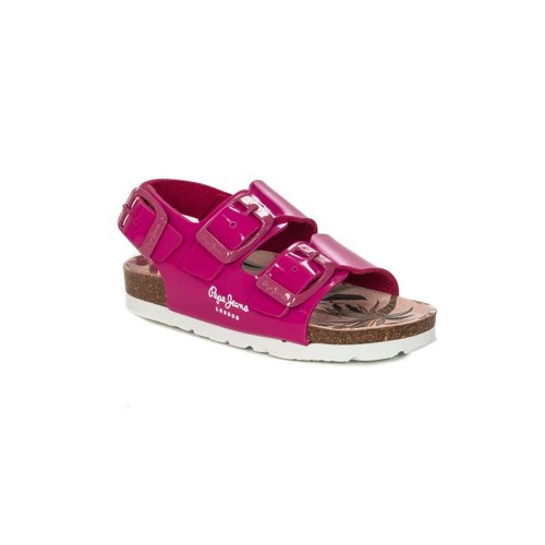 Sandały Pepe Jeans PGS90171 357 Fuchsia Bio Basic Bukles Kids