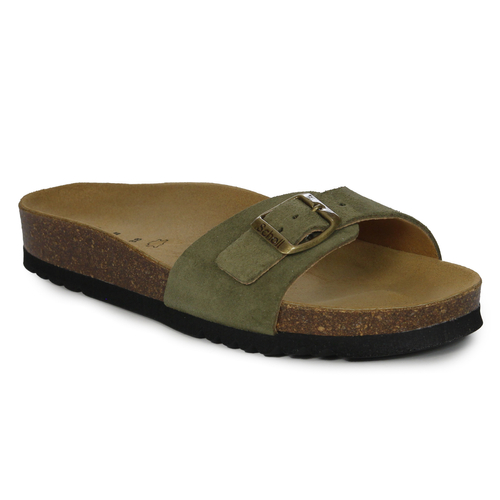 Scholl Women's flip-flops Pescura Estelle Khaki