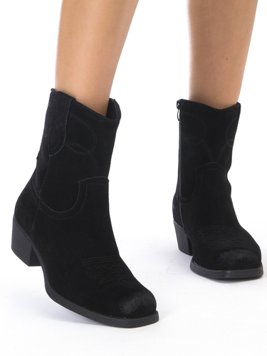 Sergio Leone Black Women's Warmed Boots