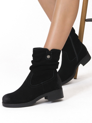 Sergio Leone Black Women's Warmed Boots