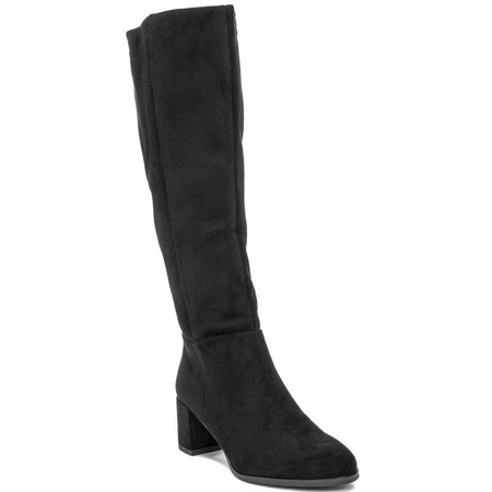 Sergio Leone KZ273 Black Knee-High Boots