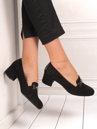 Sergio Leone PB148 Black Pumps