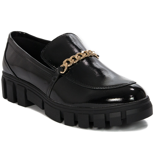 Sergio Leone Women's Black loafers shoes