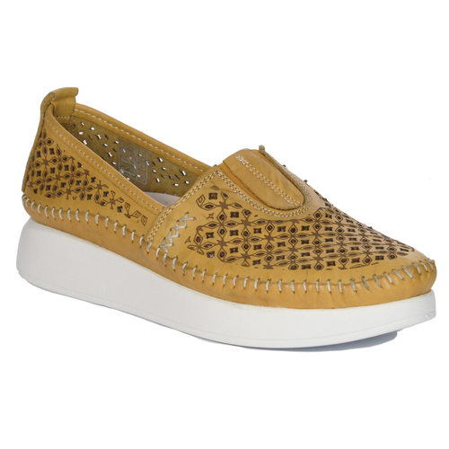 T.Sokolski Women's Yellow Flat Shoes