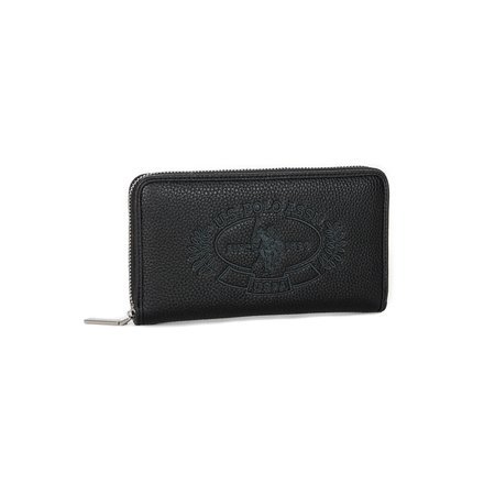 U.S. POLO ASSN. New Hailey L Zip Ard Wall BEUHF5162WVP000 Black Wallet