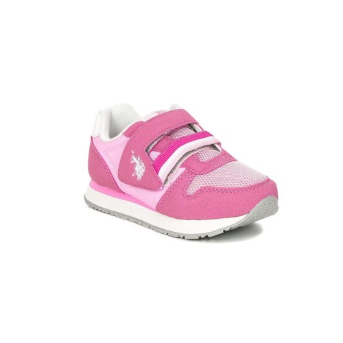 U.S. Polo Assn. NOBIK4247S0 TH1 Evan Pink White Sneakers