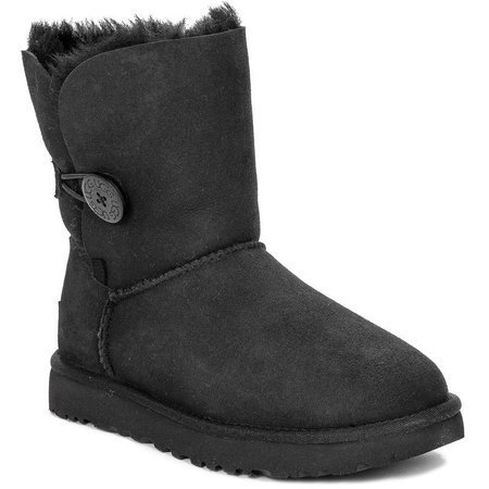 UGG 1016226 BAILEY BUTTON II BLACK Boots