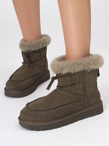 UGG W Classic Mini Alpine Hickory Boots