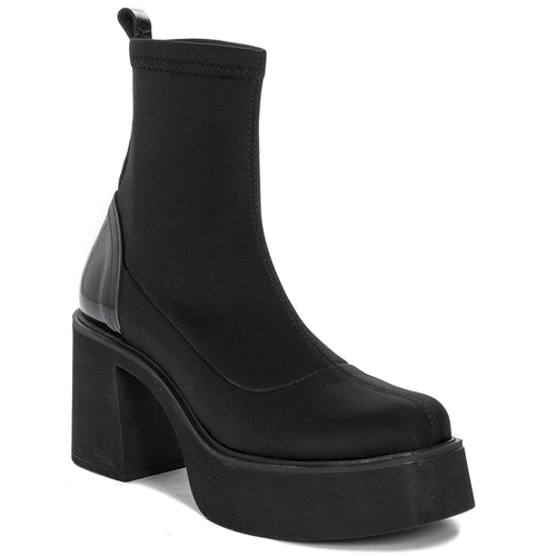 Venezia ROV women's boots in leather Black