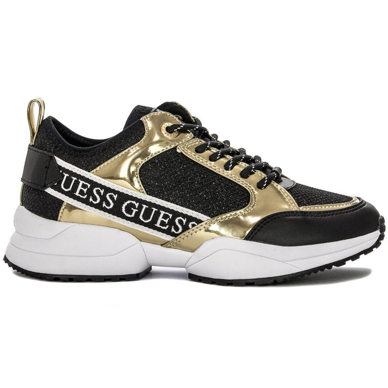 Guess FL5Brefam12 Gold Sneaker Guess Obuwie damskie Botki/Trzewiki