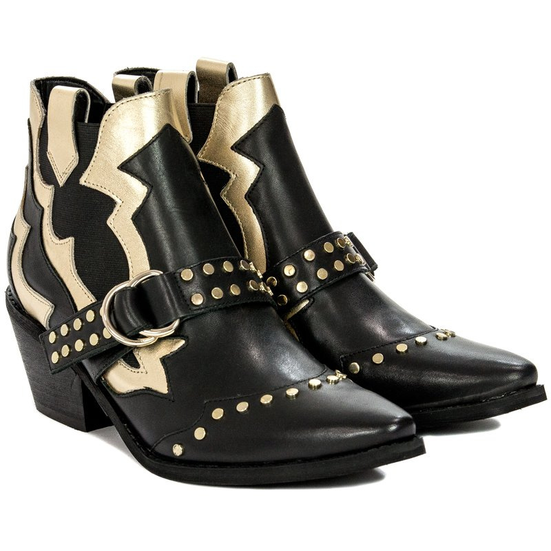 guess gold boots