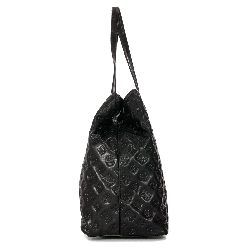 Guess Vikky Large Tote Black shopper bag with a sachet 2in1 - Guess - Torby  