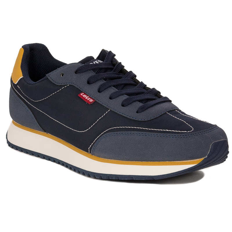 Levi's navy blue on sale sneakers