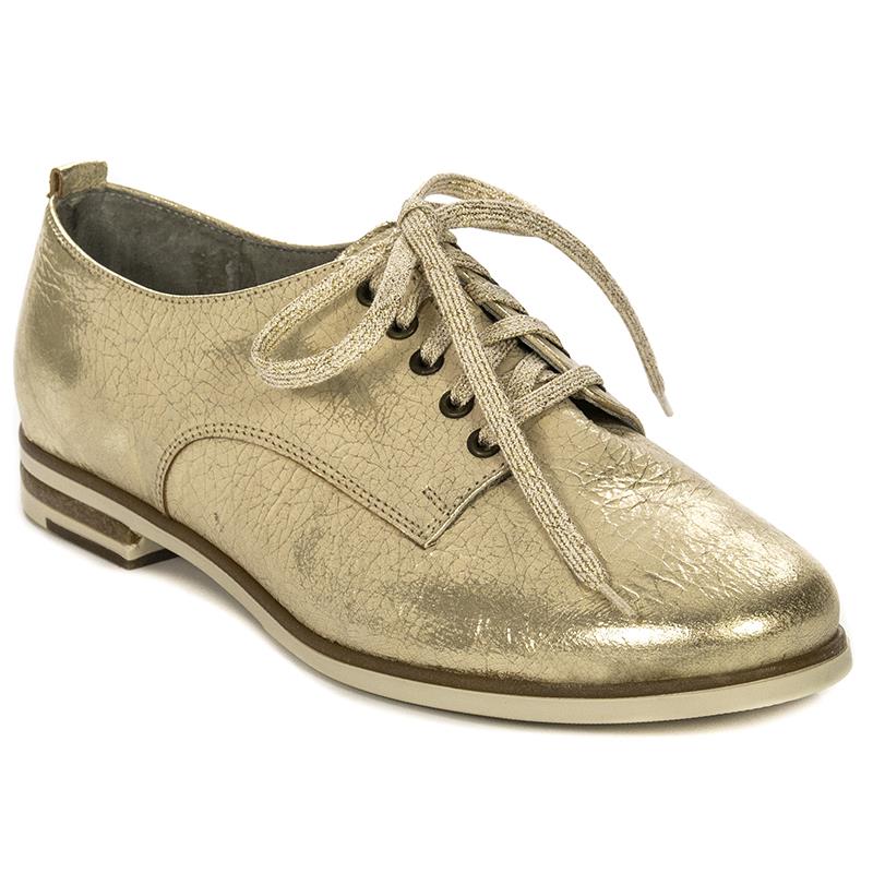 Maciejka 02872-25-00-5 Gold Flat Shoes 