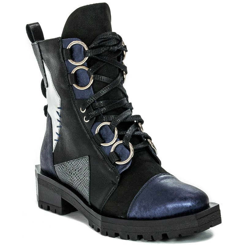 cheap navy blue boots
