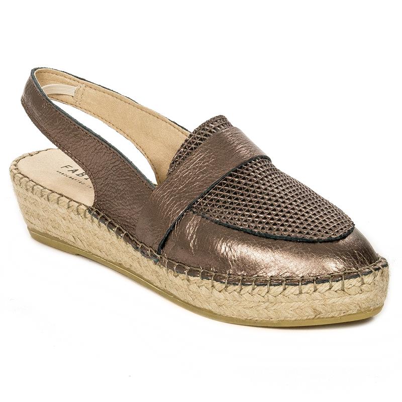 Fabiolas FAB11-02-00-0 Metallic Espadrilles - Fabiolas - Obuwie damskie ...