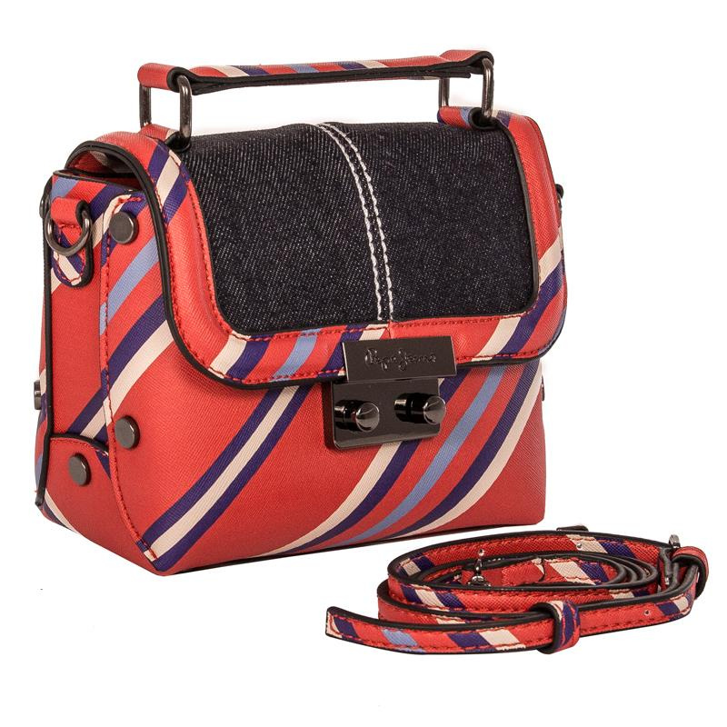 Pepe Jeans PL030932 Red Totes Bag Pepe Jeans Torby Midiamo.pl