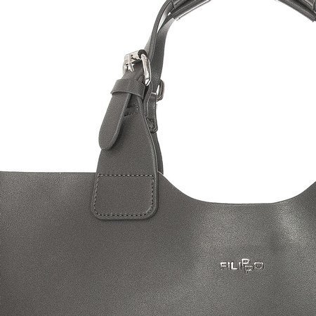  Filippo TD0019-20GR Grey Totes Bag
