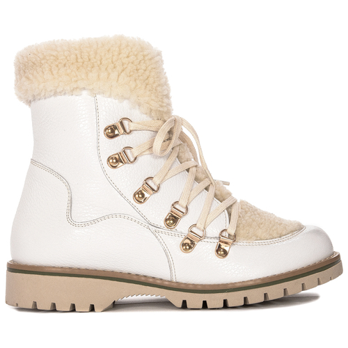 AGA Women's White boots