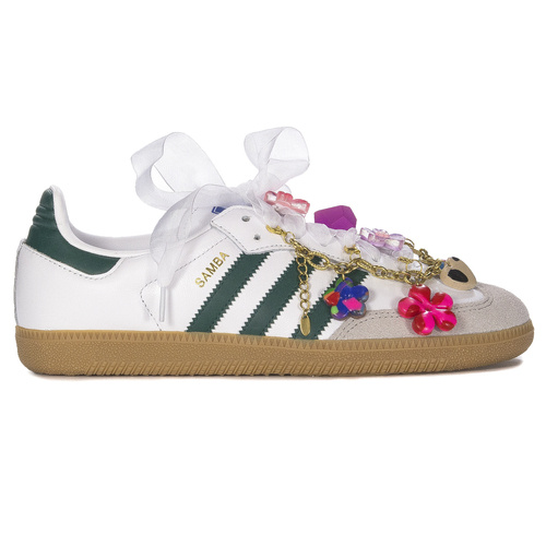 Adidas Samba OG IE3437 Limited Edition white - green sneakers