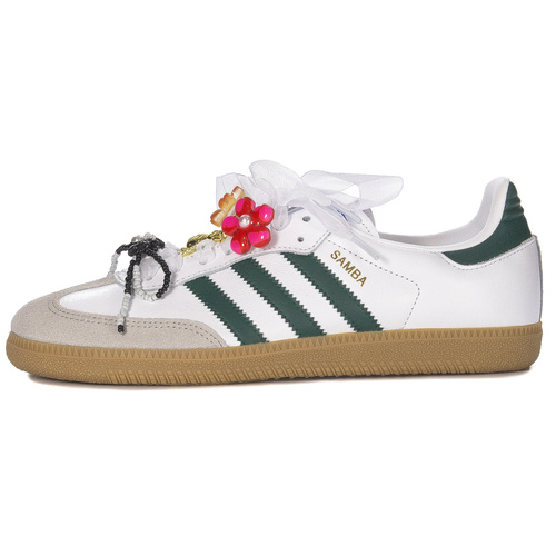 Adidas Samba OG IE3437 Limited Edition white - green sneakers