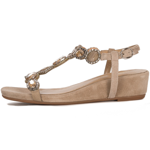 Alma En Pena Beige Sandals V23413VIS