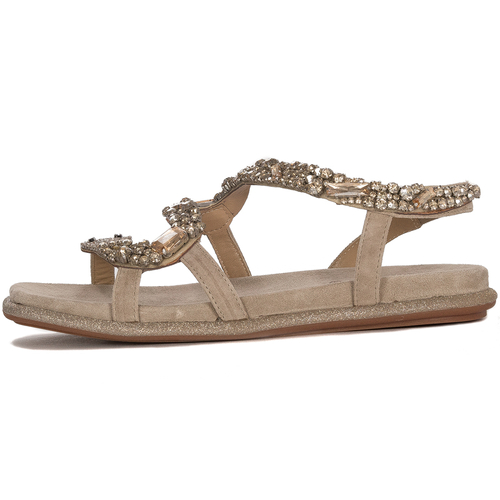 Alma En Pena Beige Sandals V23413VIS