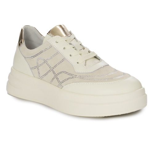 Artiker Beige-Gold Women's Sneakers