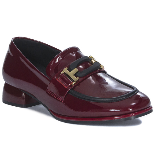 Artiker Red Burgundy Women's Low Shoes