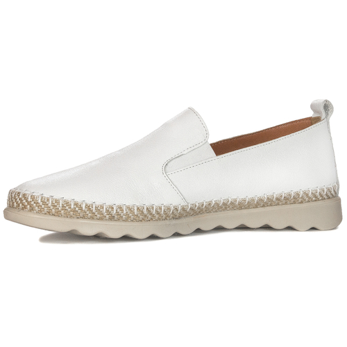 Artiker White Women's Flat Shoes