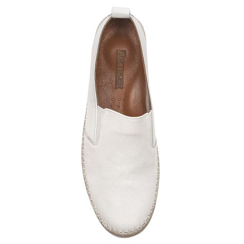 Artiker White Women's Flat Shoes