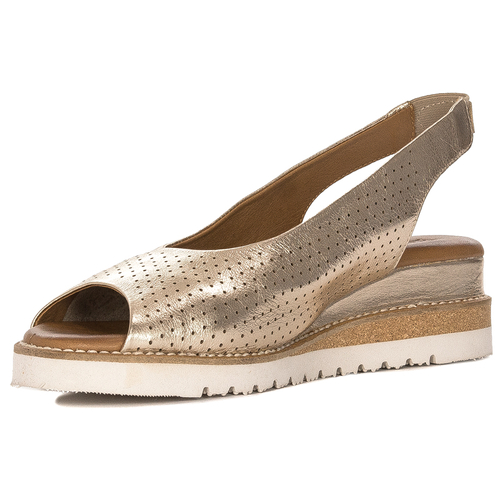 Artiker Women Sandals Gold