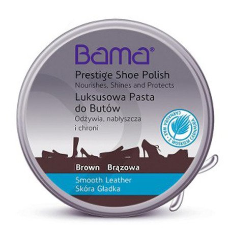 Bama Luxury Shoe Polish Brown 50 ml