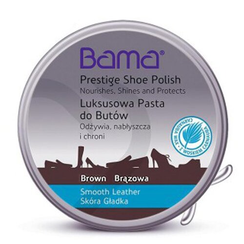 Bama Luxury Shoe Polish Dark Brown 50 ml