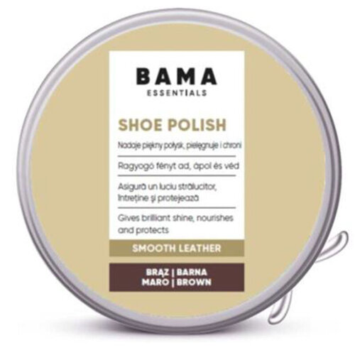 Bama Shoe Polish 40 g gloss black