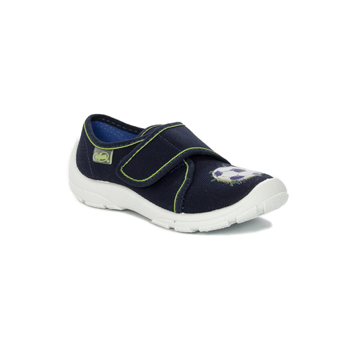 Befado Children's Boy's Danny Low Shoes Navy Blue + Football