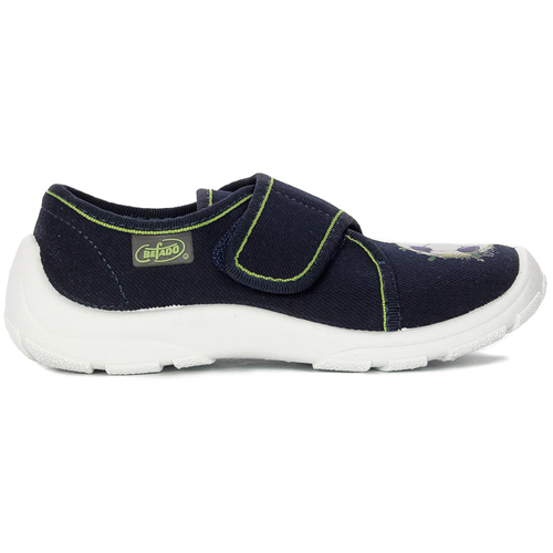 Befado Children's Boy's Danny Low Shoes Navy Blue + Football