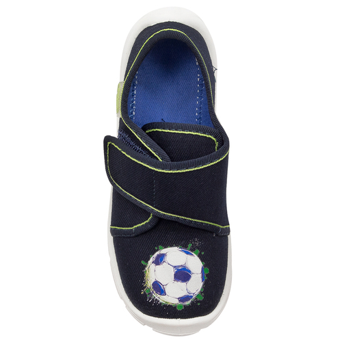 Befado Children's Boy's Danny Low Shoes Navy Blue + Football