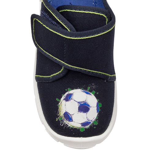 Befado Children's Boy's Danny Low Shoes Navy Blue + Football