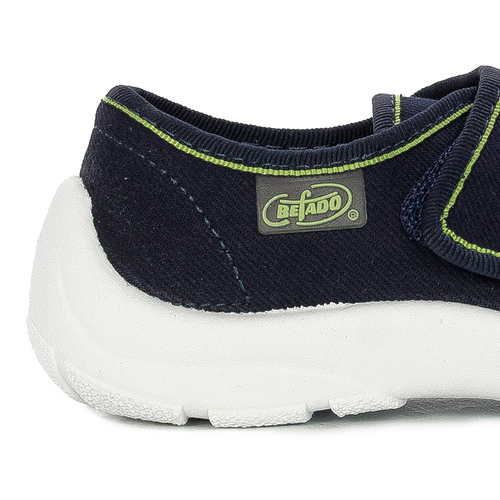 Befado Children's Boy's Danny Low Shoes Navy Blue + Football